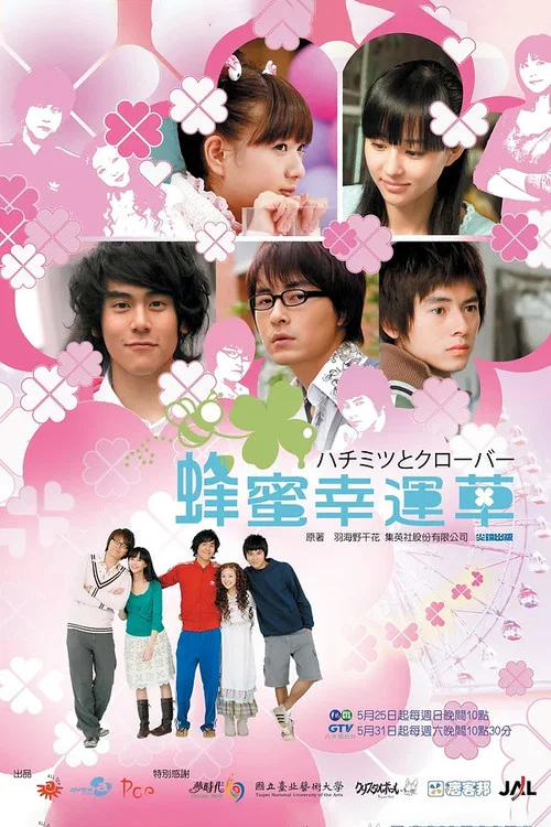 蜂蜜幸運草(2008)海報