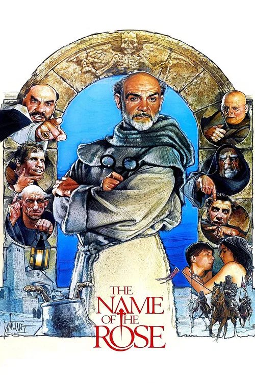 玫瑰之名(1986)海報