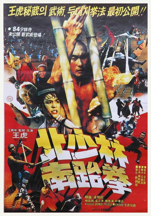北少林南跆拳(1984)海報