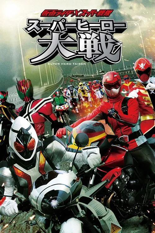 假面騎士×超級戰隊 超級英雄大戰(2012)海報