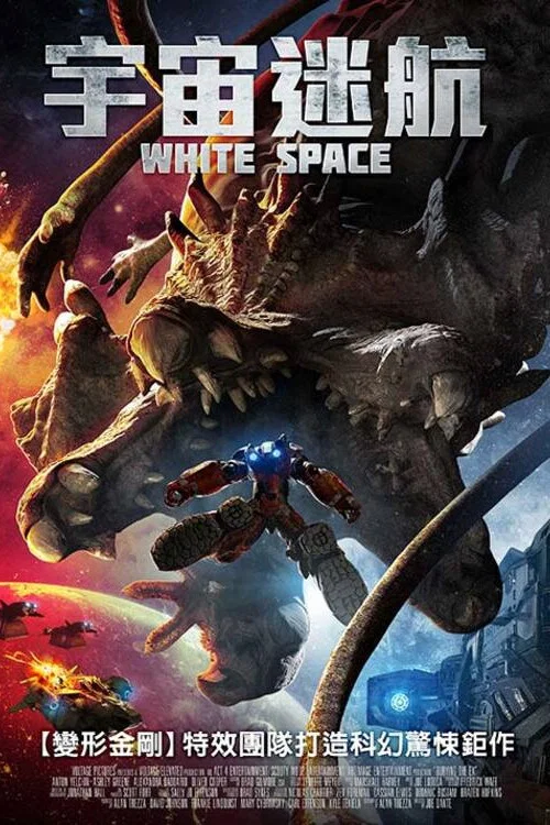穿越白色空間(2018)海報