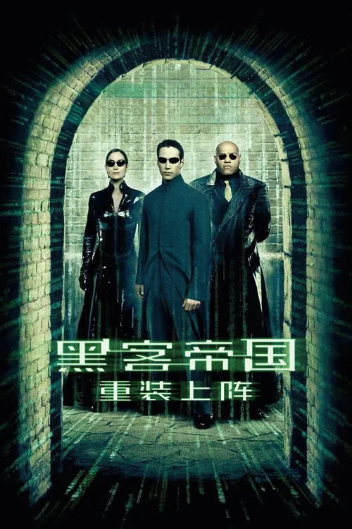 駭客帝國2:重灌上陣(2003)海報