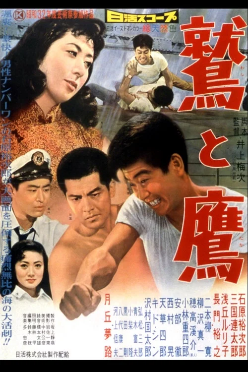 鷲與鷹(1957)海報