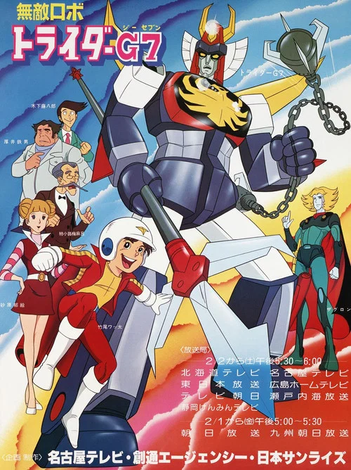 無敵機器人特萊德G7(1980)海報