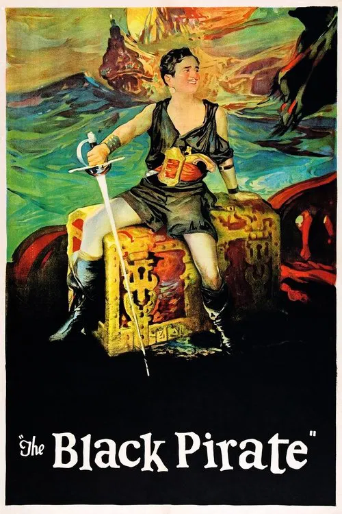黑海盜(1926)海報
