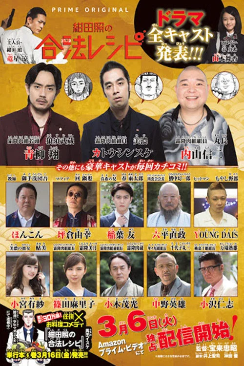 绀田照的合法食谱(2018)海报