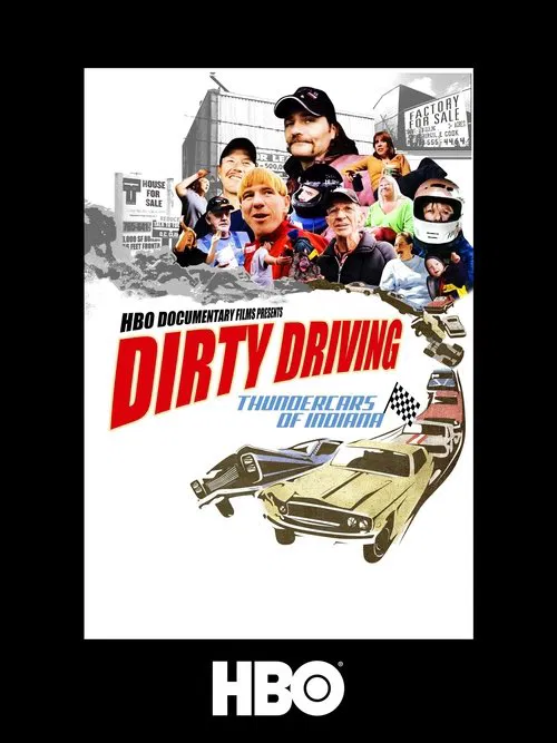 肮脏驾驶:印第安纳州的雷霆车(2008)海报
