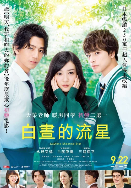晝行閃耀的流星(2017)海報