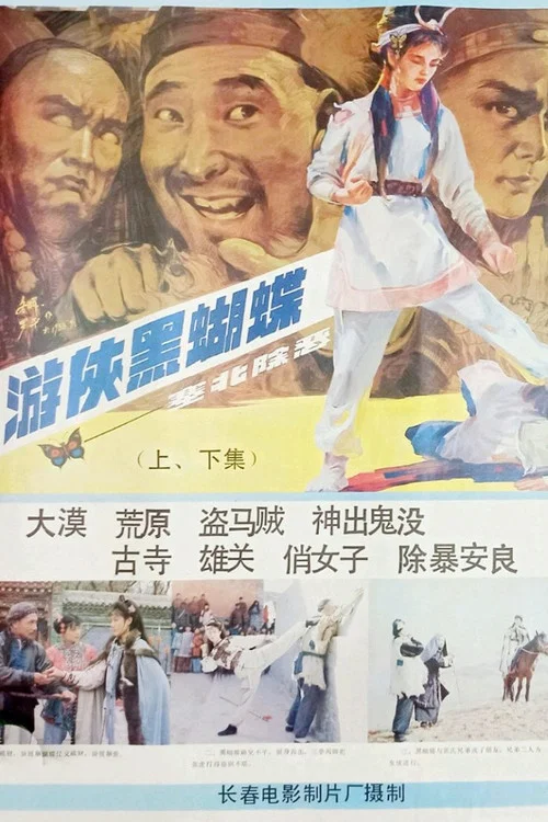 遊俠黑蝴蝶(1988)海報