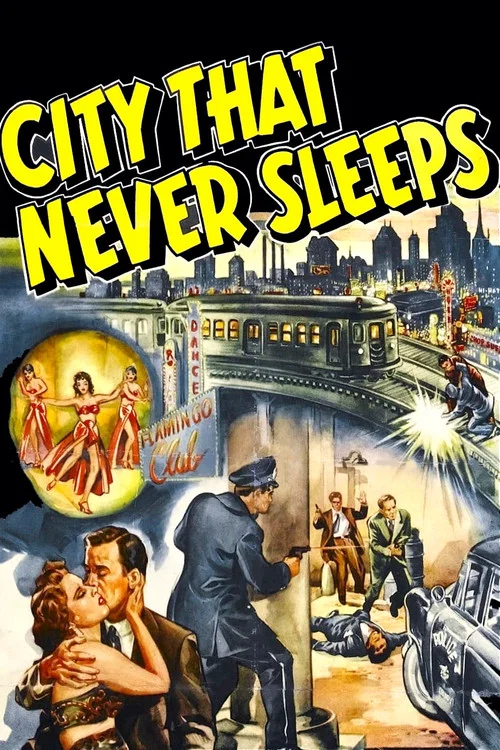 午夜警匪戰(1953)海報