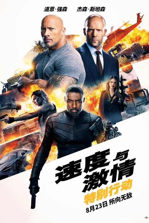 速度与激情:特别行动(2019)海报