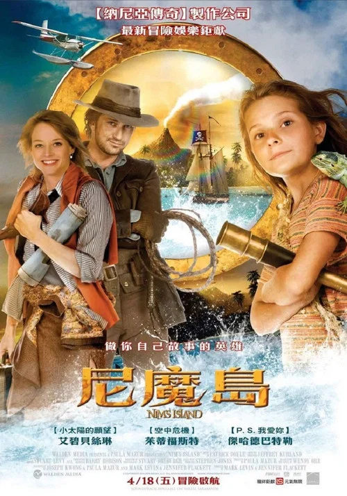 尼姆島(2008)海報
