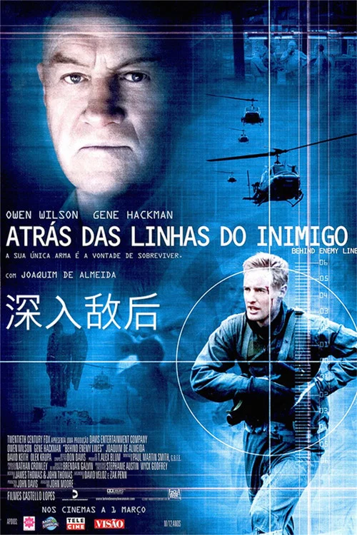 深入敵後(2001)海報