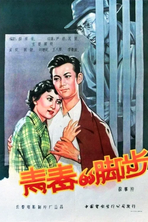青春的腳步(1957)海報