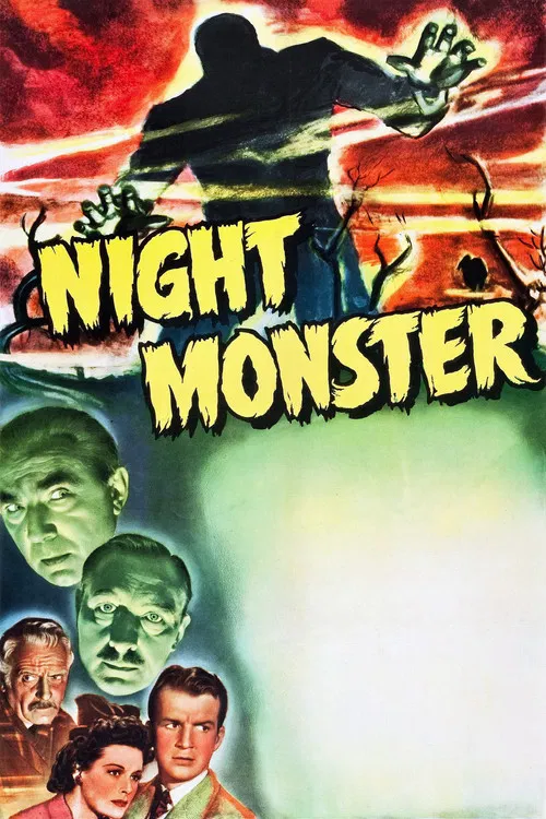 夜晚的妖怪(1942)海報