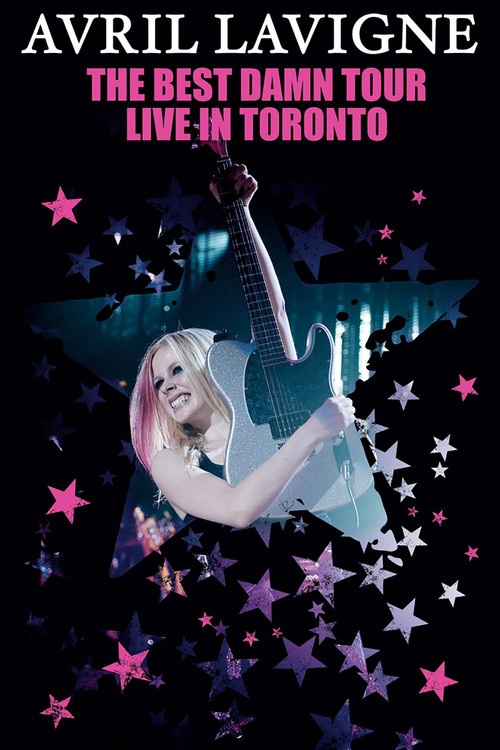 艾薇兒·拉維尼 (Avril Lavigne) 多倫多最棒巡迴演唱會(2008)海報