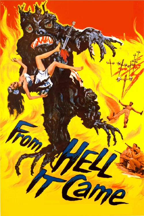 它來自地獄(1957)海報