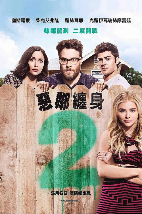 邻居大战2:姐妹会崛起(2016)海报