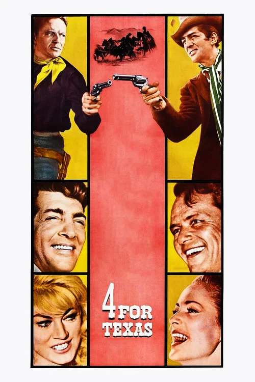 德州四杰(1963)海报