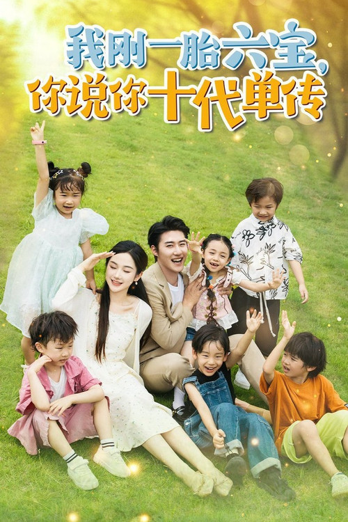 我刚一胎六宝,你说你十代单传(2024)海报