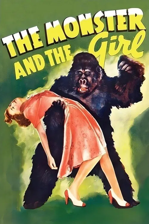 怪獸與女孩(1941)海報