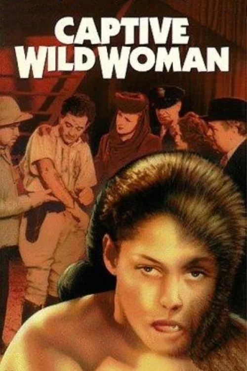 俘虜野生女人(1943)海報