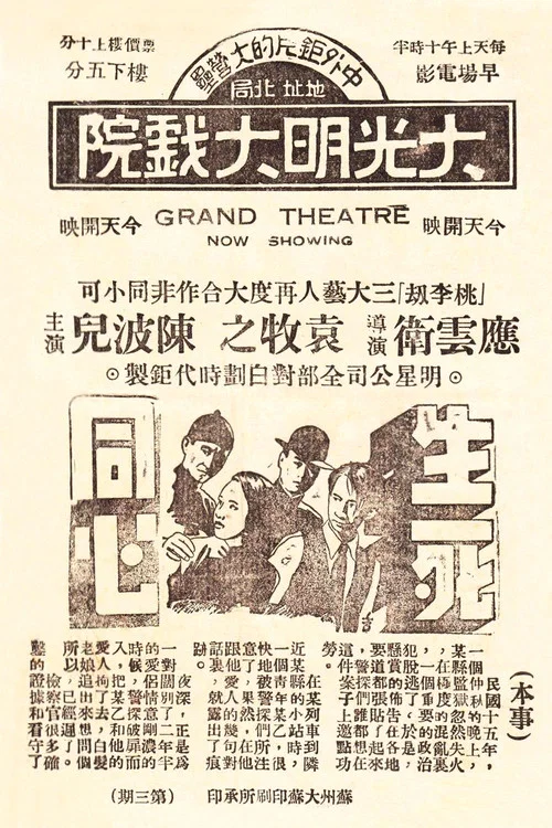 生死同心(1936)海報