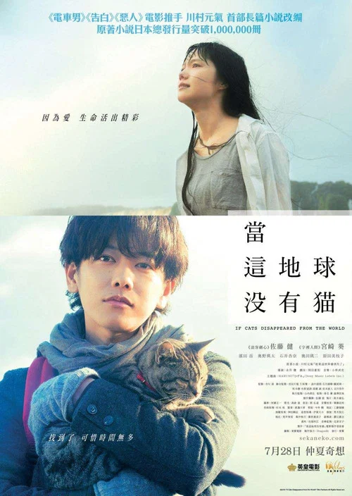 假如猫从世界上消失了(2016)海报
