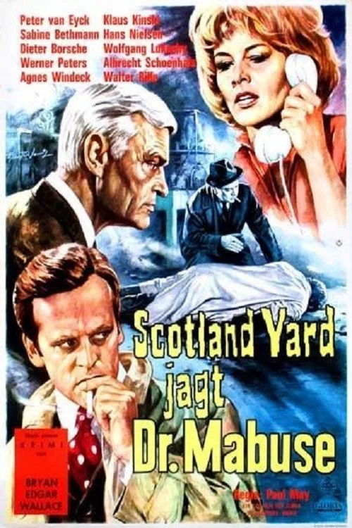 蘇格蘭場追蹤馬布斯博士(1963)海報