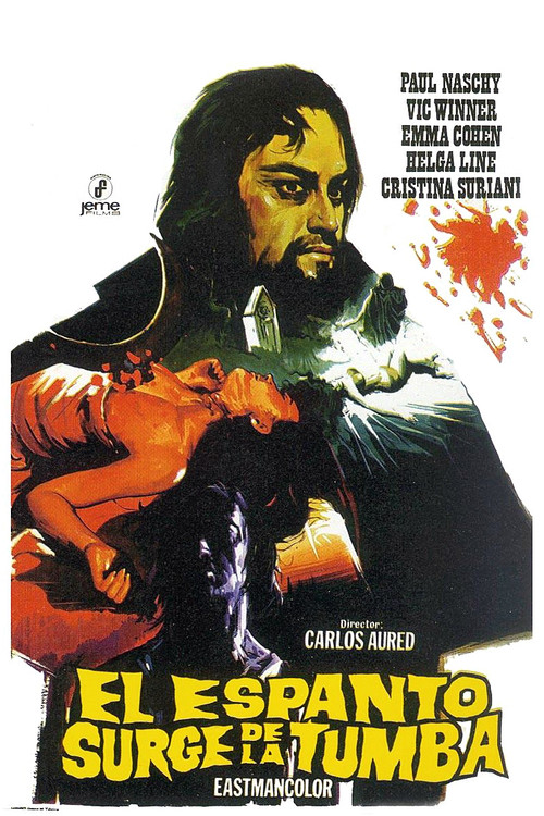 坟墓里升起的恐惧(1973)海报