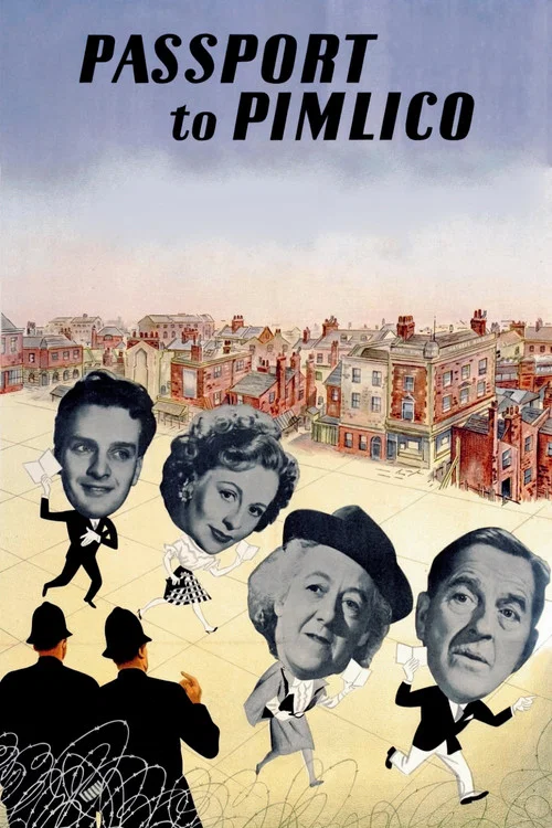 通往皮姆利科的護照(1949)海報