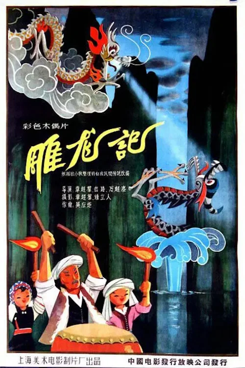 雕龍記(1959)海報
