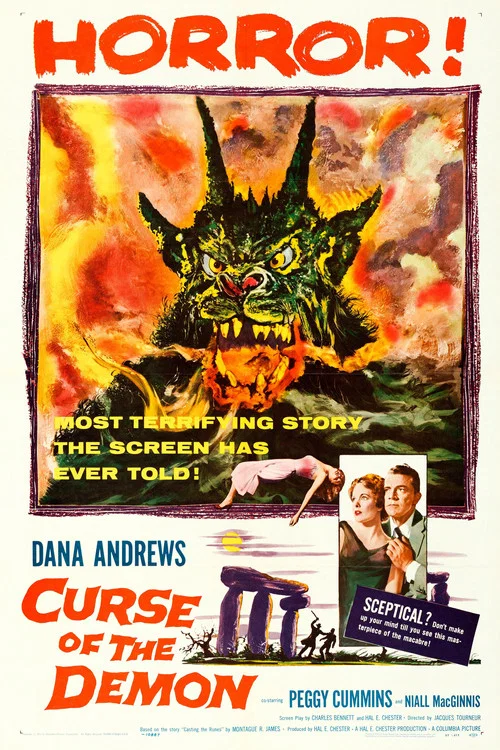 惡魔之夜(1957)海報