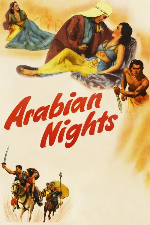 天方夜譚(1942)海報