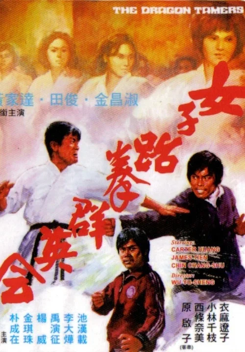 女子跆拳群英會(1975)海報