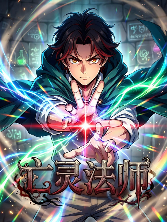 亡灵法师,召唤055什么鬼? 动态漫画(2026)海报