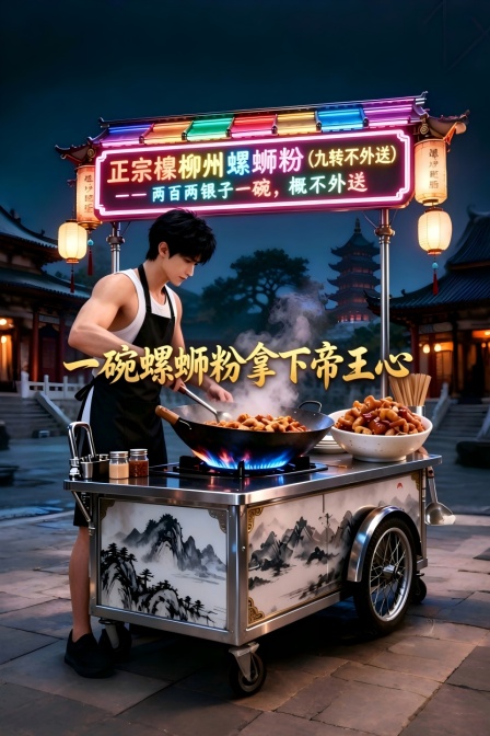一碗螺螄粉拿下帝王心(2026)海報